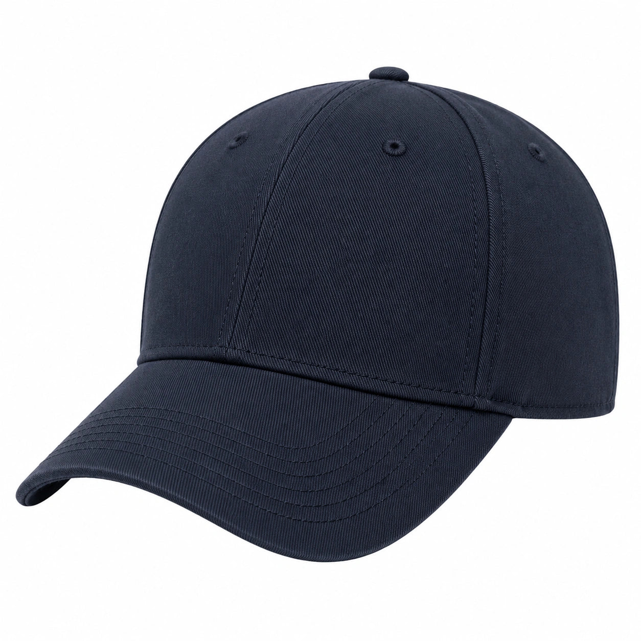 Casquette de baseball bleu marine ajustable pour adultes