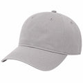 Casquette de baseball ajustable gris clair