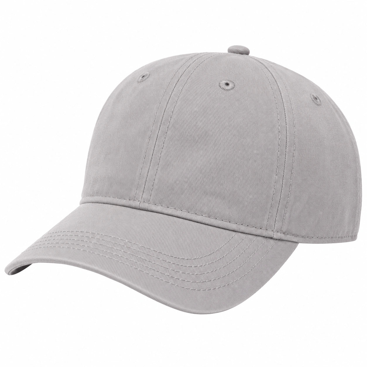 Casquette de baseball ajustable gris clair