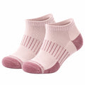 Chaussettes courtes respirantes rose clair/mauve