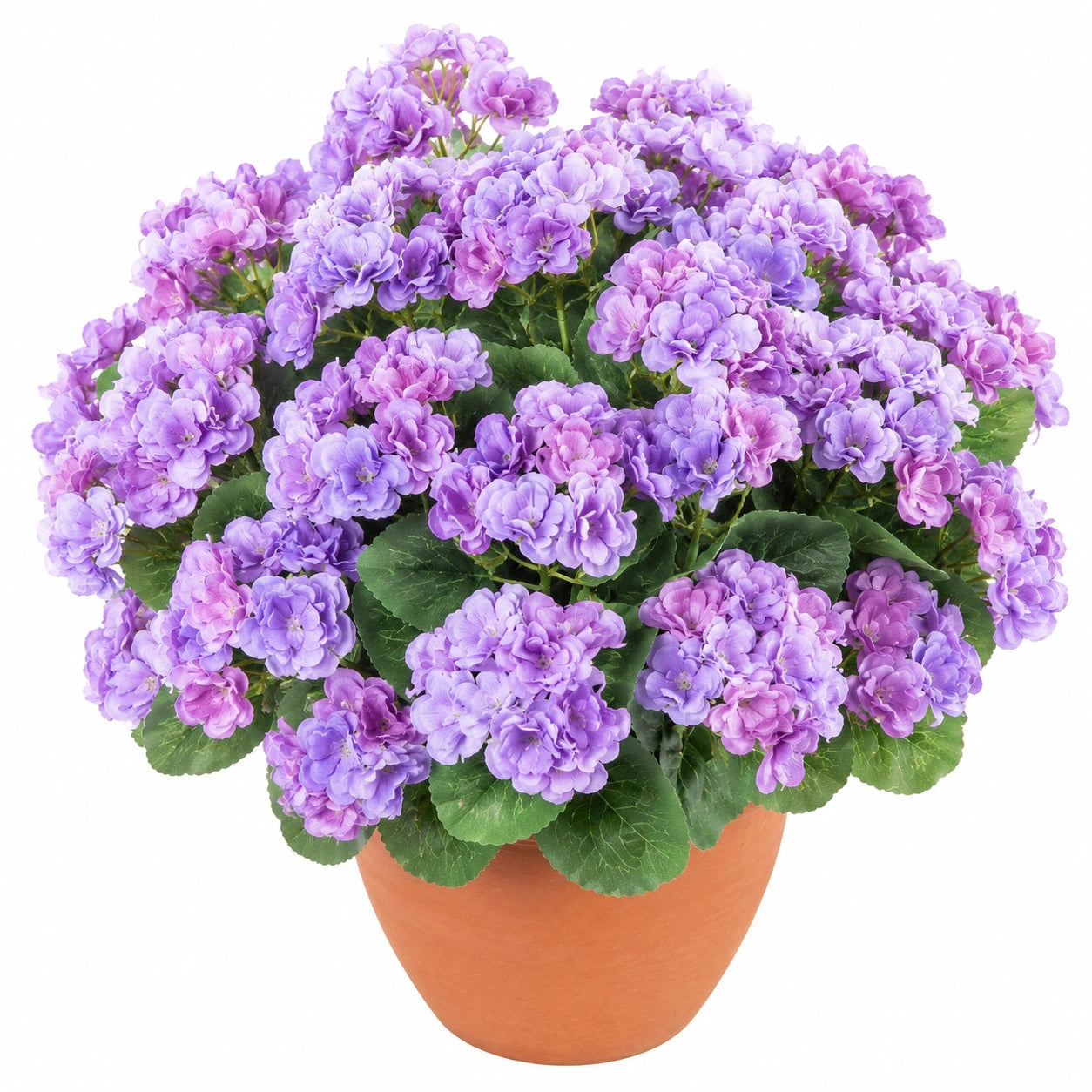 Plante en pot artificielle lilas pour décoration intérieure